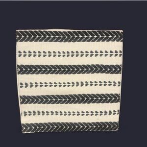 Macy's Monochrome Chevron Accent Pillow